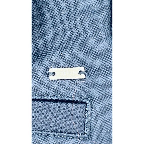 Tommy Hilfiger Pants Straight Leg Sailor Style Size 2 Navy Blue Button Detail - Picture 7 of 14